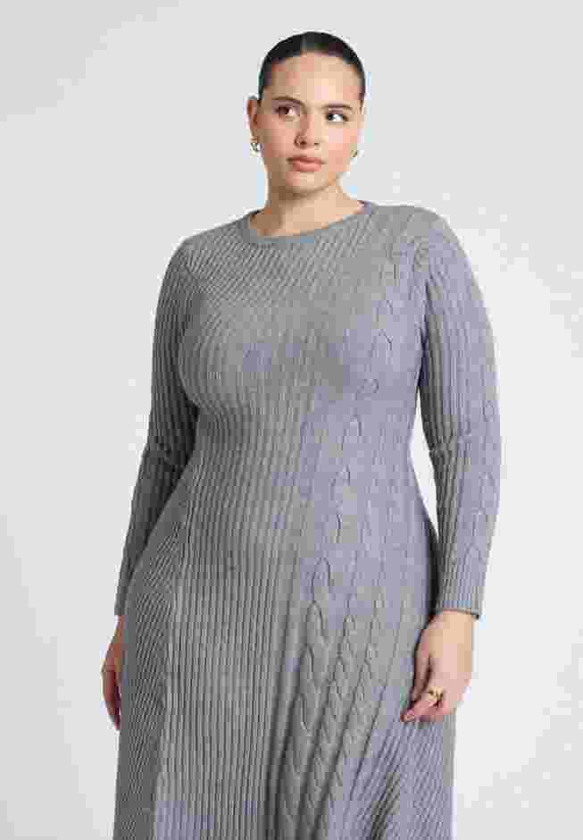 Cable Sweater Maxi Dress image number 2