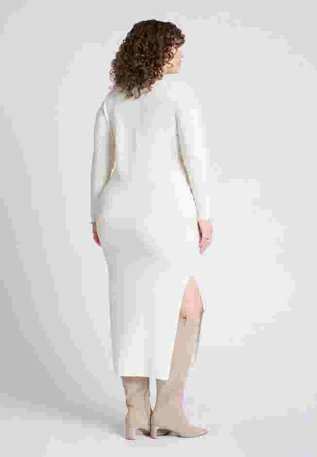 Scarf Sweater Dress image number 1