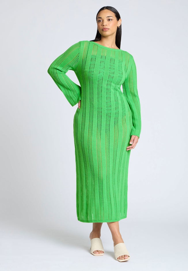 Sweater Dress Cover-Up image number 1