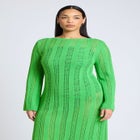 Sweater Dress Cover-Up image number null