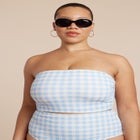 Strapless Tankini image number null