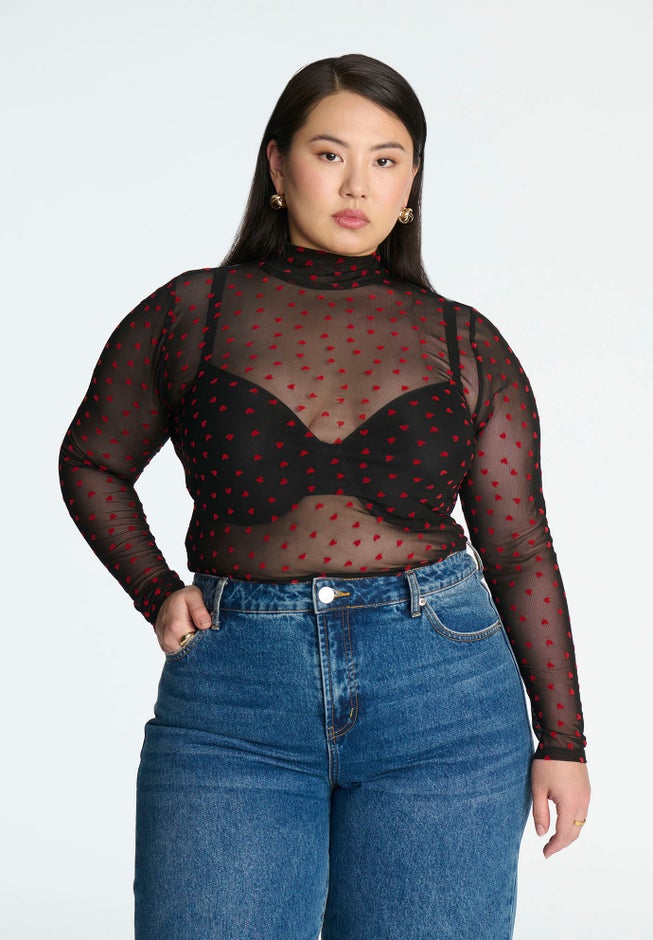 Mesh Heart Top image number 0
