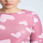 Sequin Heart Top image number null