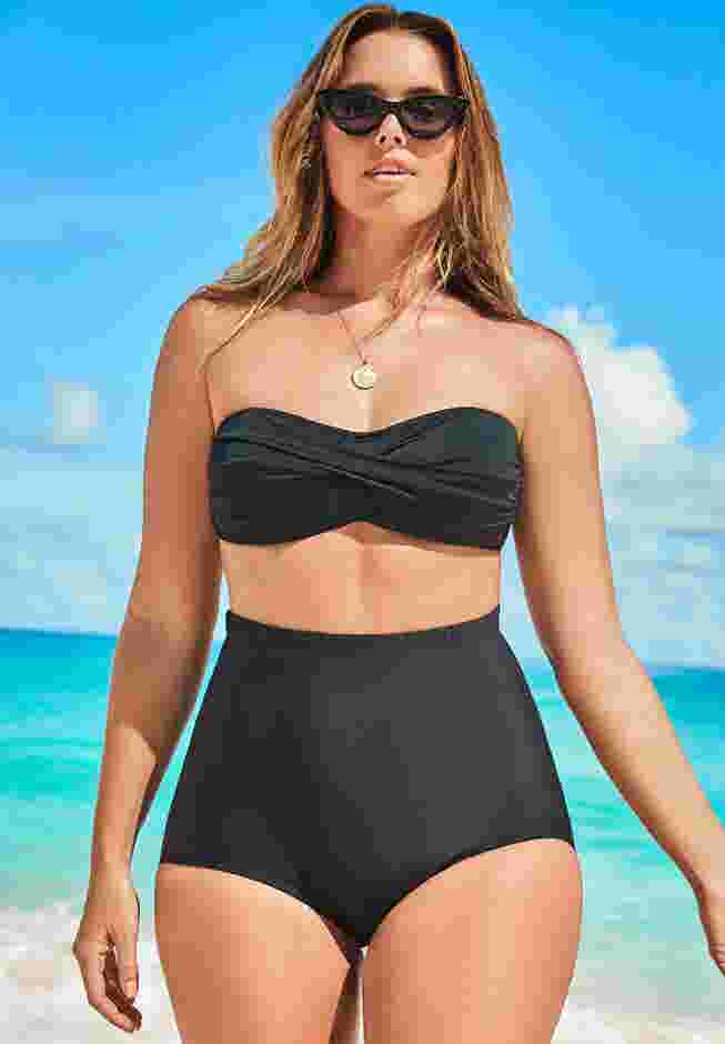 High Waist Swim Brief image number 2