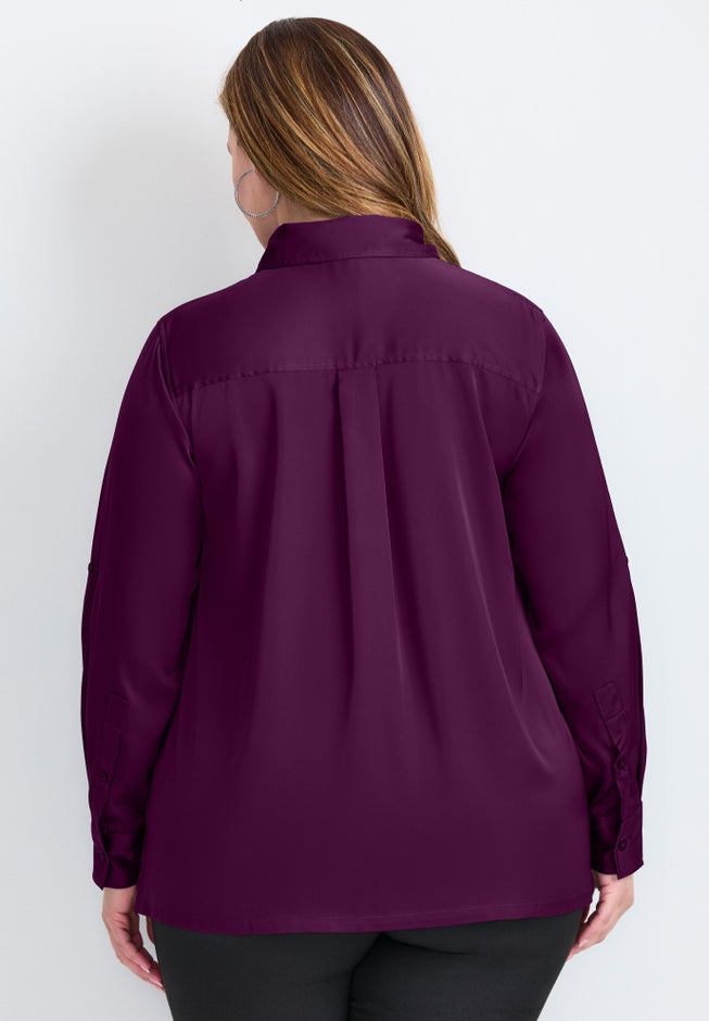 Sateen Utility Shirt image number 1