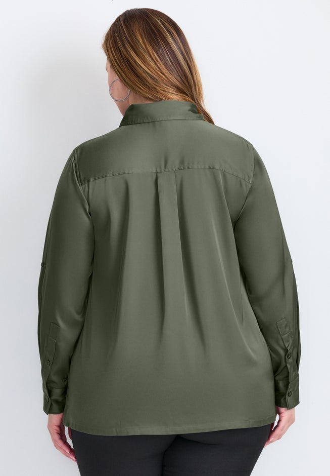 Sateen Utility Shirt image number 1