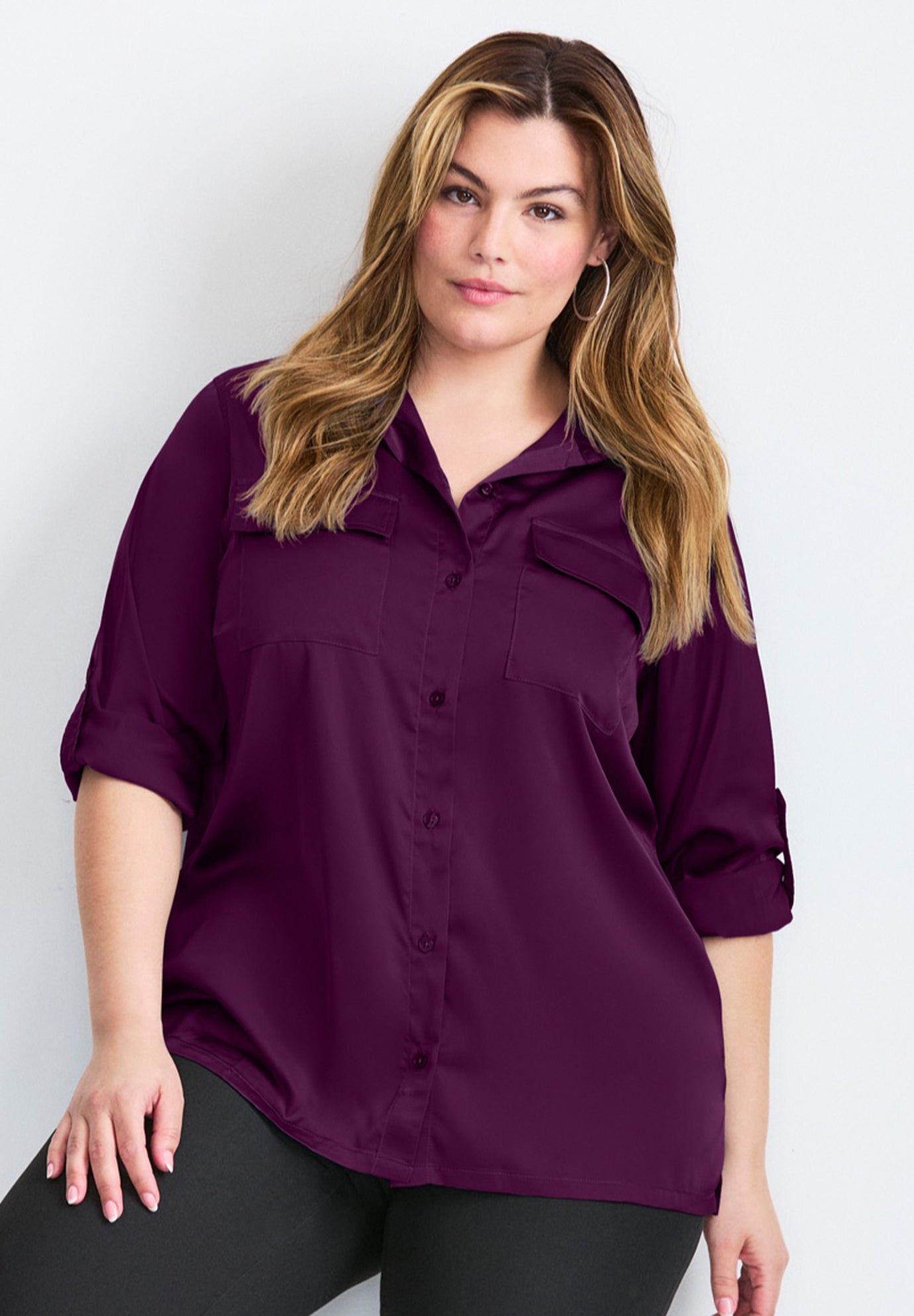 Sateen Utility Shirt image number 0