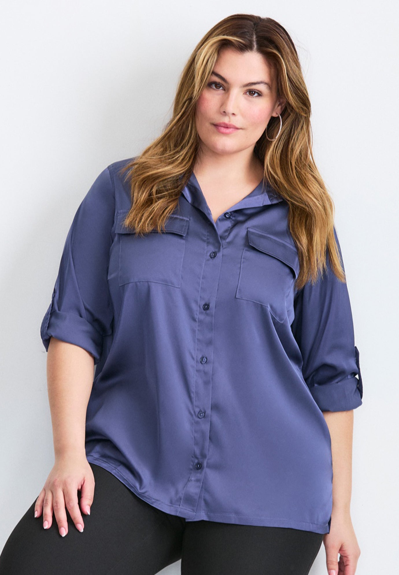 Sateen Utility Shirt image number 0