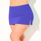 Side Slit Swim Skirt With Built-In Brief image number null