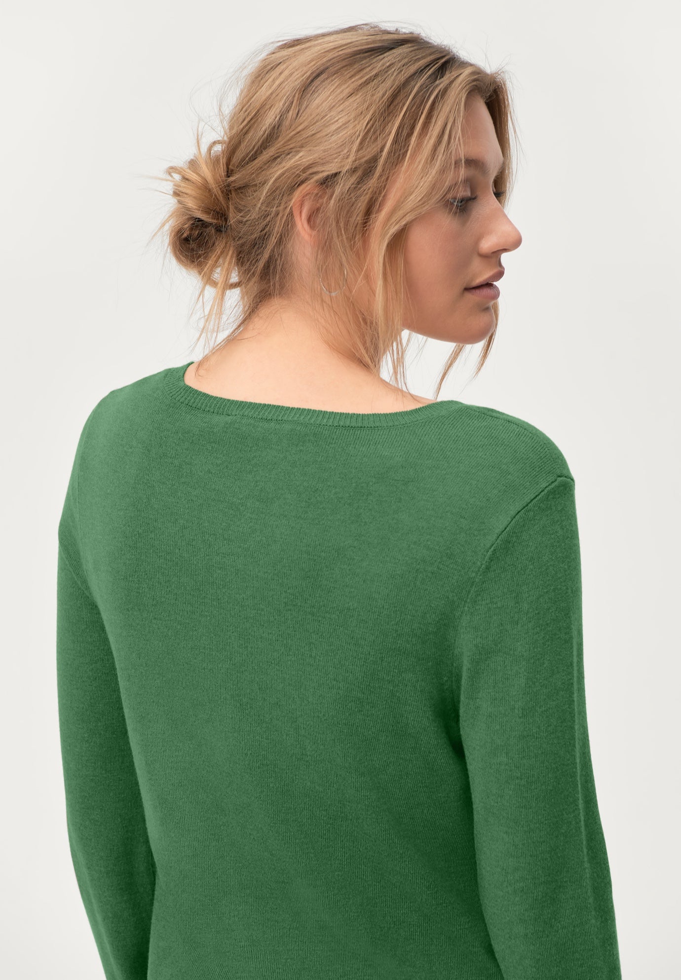 V-Neck Sweater Tunic image number 1