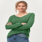 V-Neck Sweater Tunic image number null