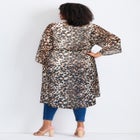 Tie-Front Duster Kimono image number null