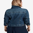 Classic Stretch Denim Jacket image number null