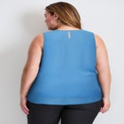 Sleeveless Double Layer Swing Tank image number null