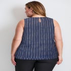 Sleeveless Double Layer Swing Tank image number null