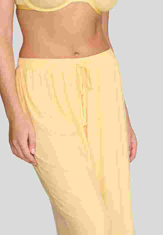 The Drawstring Pant - Modal Silk Rib image number 3