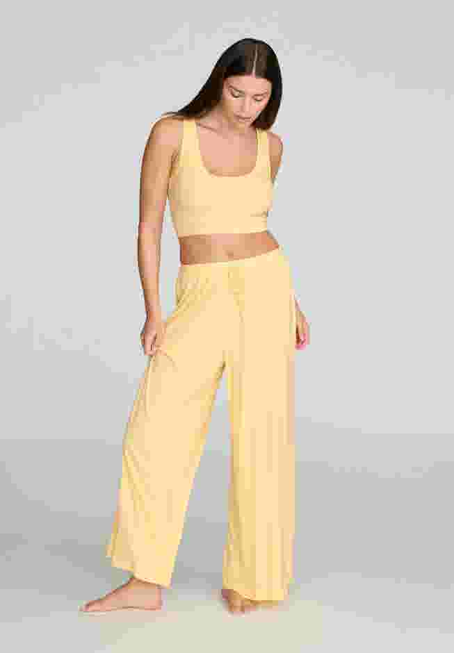 The Drawstring Pant - Modal Silk Rib image number 4