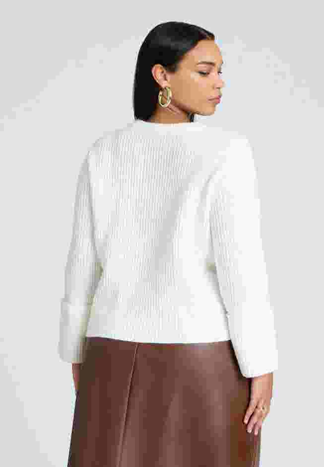 Buttoned Sleeve Sweater image number 1