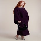 Draped Cropped Sweater image number null
