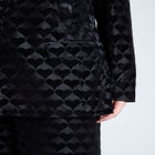 Heart Velvet Blazer image number null