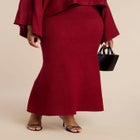 Sweater Maxi Skirt image number null