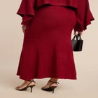 Sweater Maxi Skirt image number null