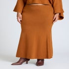 Sweater Maxi Skirt image number null