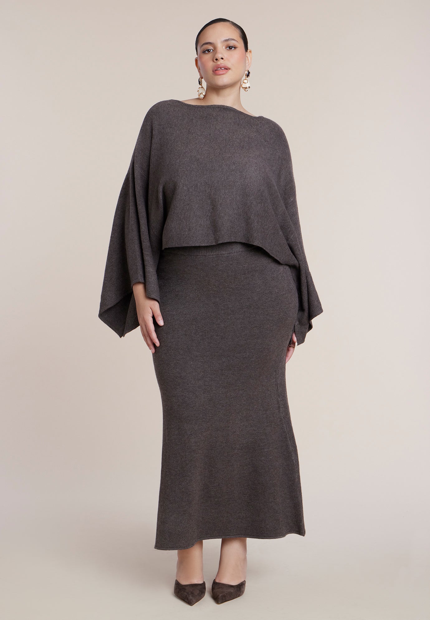 Sweater Maxi Skirt image number 0