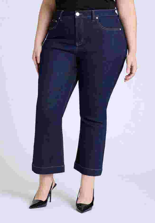 High Rise Crop Bootcut Jean image number 1