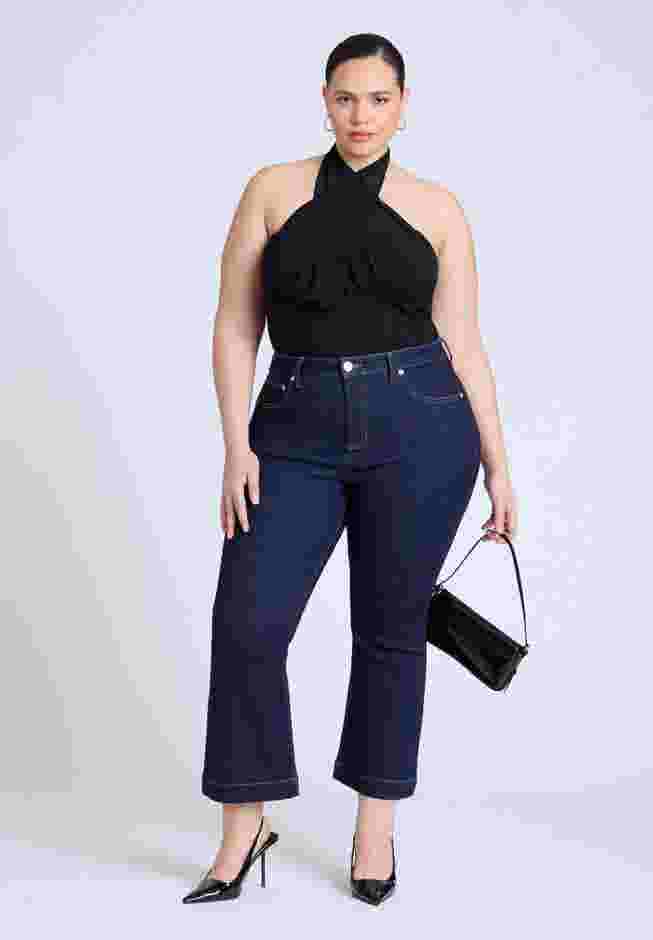 High Rise Crop Bootcut Jean image number 3