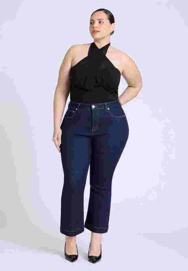 High Rise Crop Bootcut Jean image number 0