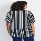 Knot Front Dolman Sleeve Blouse image number null