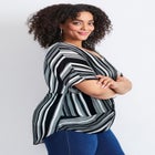 Knot Front Dolman Sleeve Blouse image number null