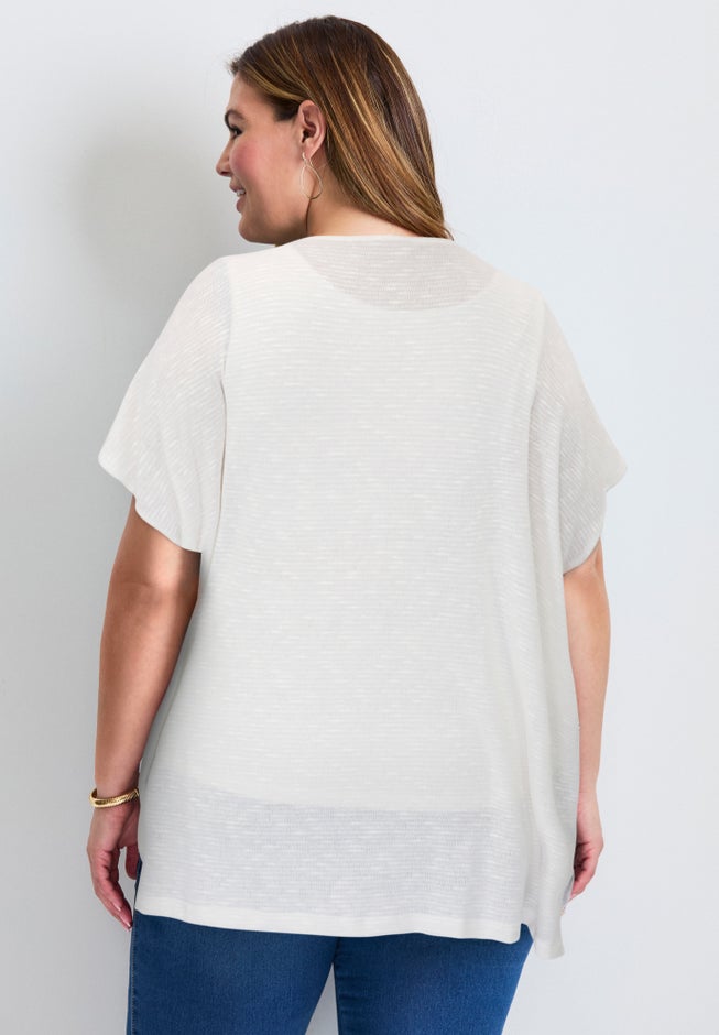 Lightweight Dolman Sweater image number 1
