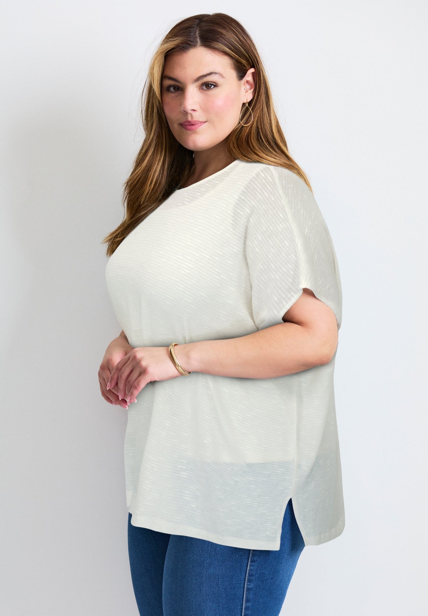 Lightweight Dolman Sweater image number 2