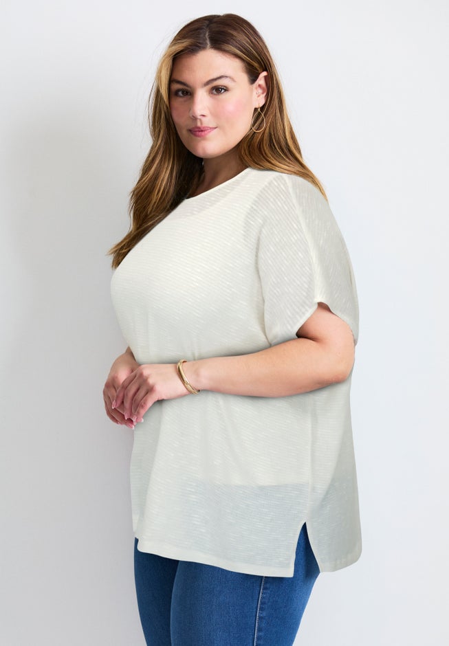 Lightweight Dolman Sweater image number 2