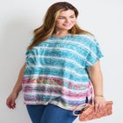 Lightweight Dolman Sweater image number null