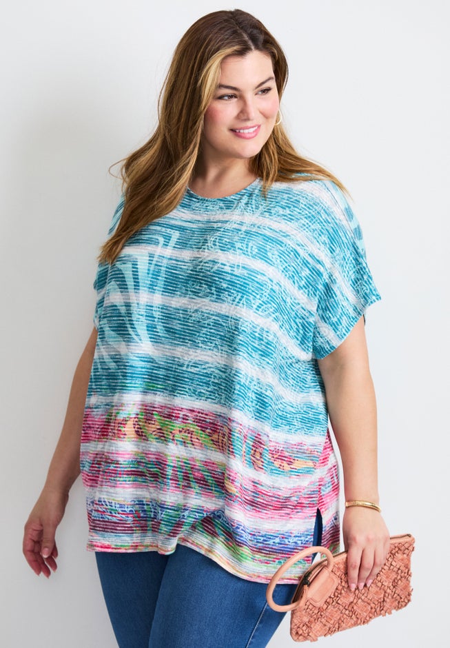 Lightweight Dolman Sweater image number 3