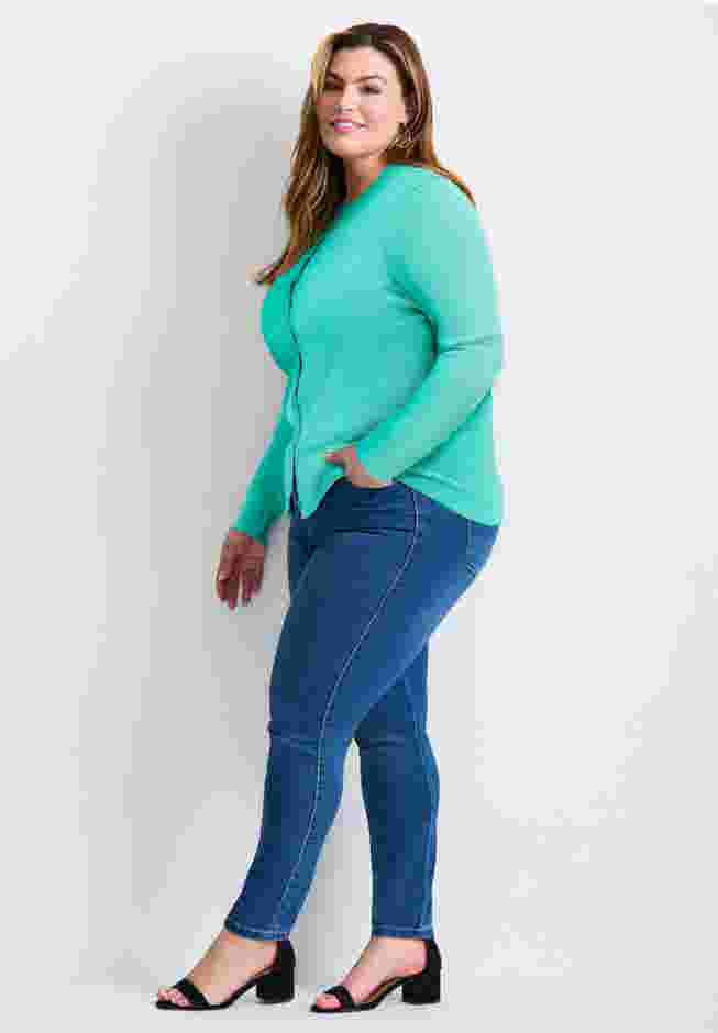 Signature Fine Gauge Cardigan image number 2