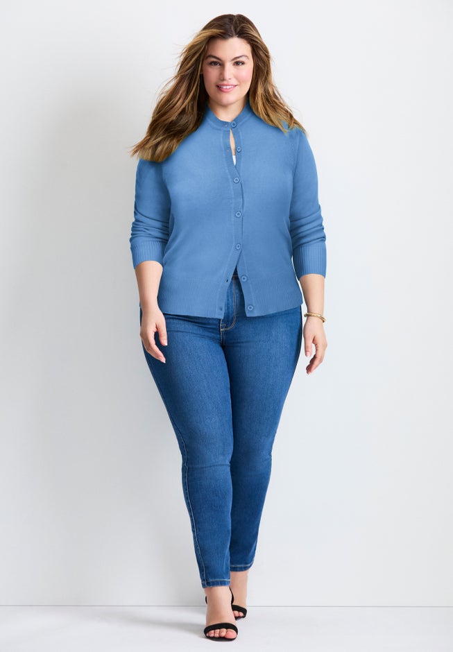Signature Fine Gauge Cardigan image number 0