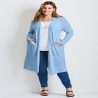Raglan Sleeve Duster Cardigan image number null