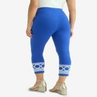 Everyday Stretch Cotton Capri Legging image number null