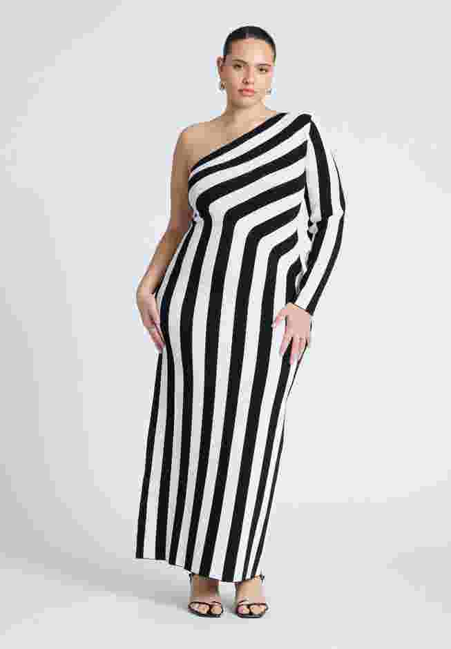 Striped Maxi Dress image number 0