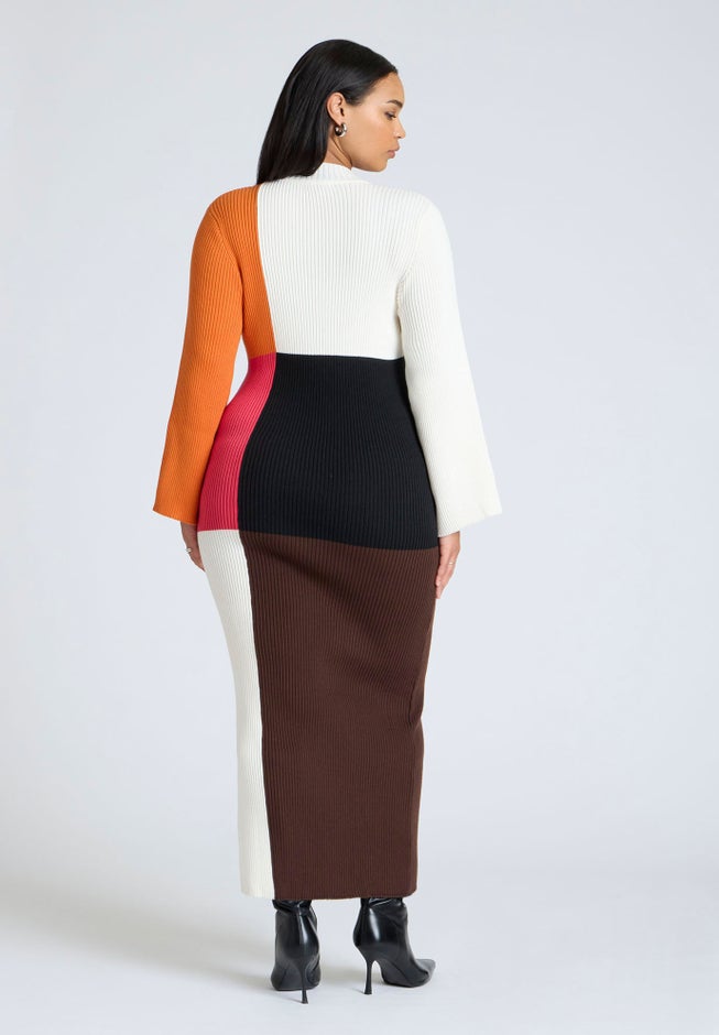 Colorblocked Maxi Dress image number 1