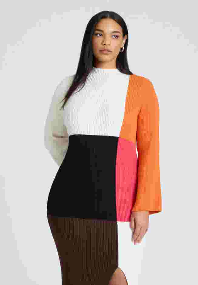 Colorblocked Maxi Dress image number 2