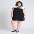 Cap Sleeve Mini Dress image number null