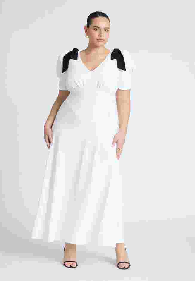 Flowy Bow Detail Maxi Dress image number 0