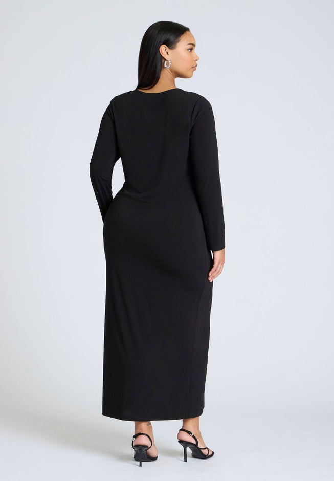 Shirred Detail Maxi Dress image number 1