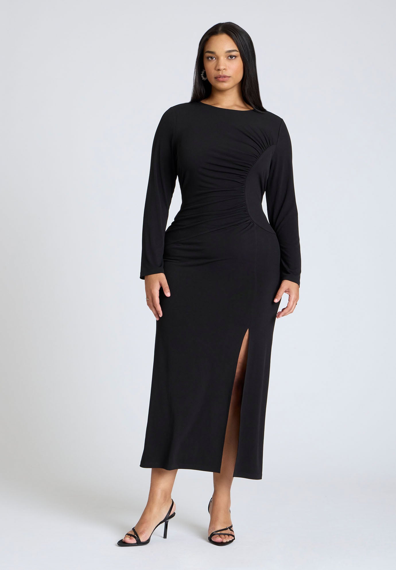 Shirred Detail Maxi Dress image number 0