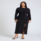 Shirred Detail Maxi Dress image number null